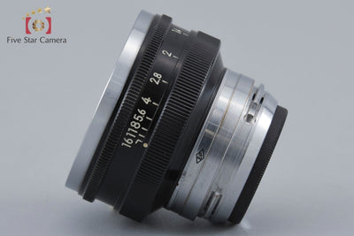 【Used】Nikon Nikkor-S 50mm f/1.4 Black S-mount