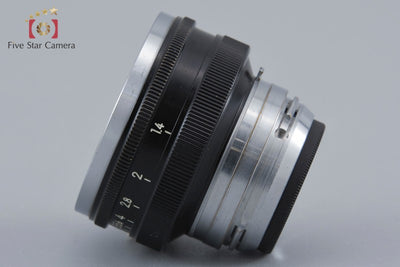 【Used】Nikon Nikkor-S 50mm f/1.4 Black S-mount
