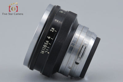 【Used】Nikon Nikkor-S 50mm f/1.4 Black S-mount