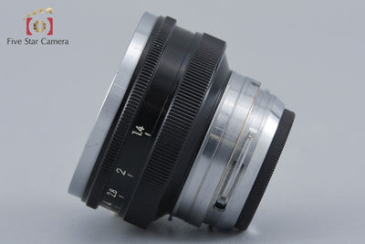 【Used】Nikon Nikkor-S 50mm f/1.4 Black S-mount