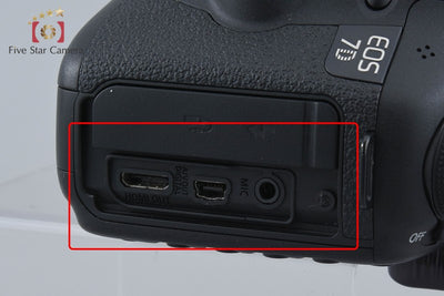 [Used] Canon EOS 7D Digital SLR Camera