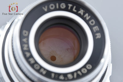 [Used] Voigtlander Dynaron 100mm f/4.5 for Prominent