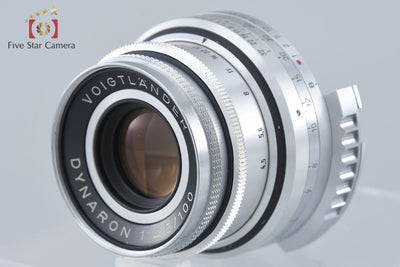 [Used] Voigtlander Dynaron 100mm f/4.5 for Prominent