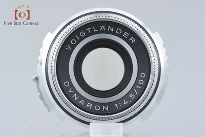 [Used] Voigtlander Dynaron 100mm f/4.5 for Prominent