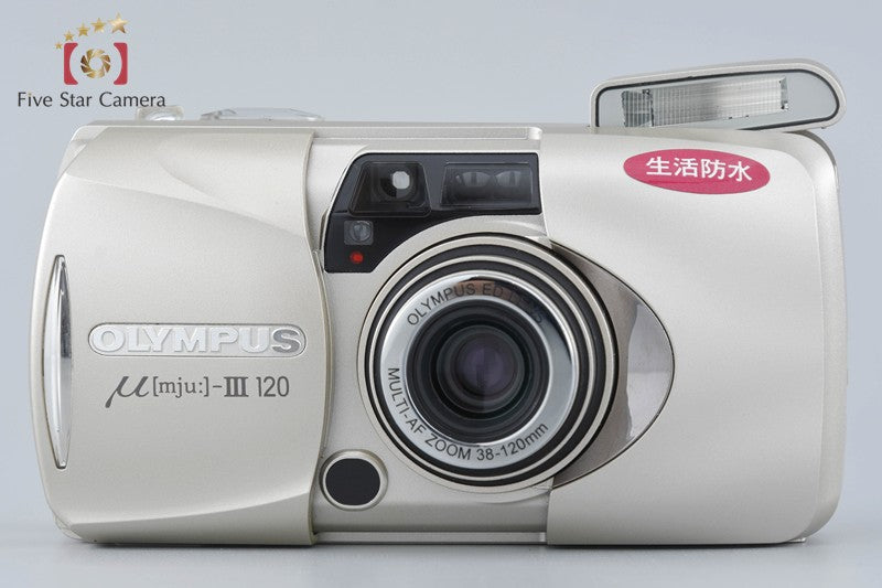 中古】OLYMPUS オリンパス μ[mju:]-III 120 ミュー コンパクトフィルム