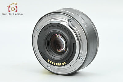【中古】Canon キヤノン EF-M 22mm f/2 STM ブラック