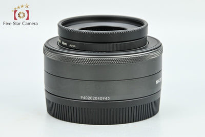 【中古】Canon キヤノン EF-M 22mm f/2 STM ブラック