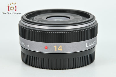 【中古】Panasonic パナソニック LUMIX G 14mm f/2.5 ASPH. H-H014