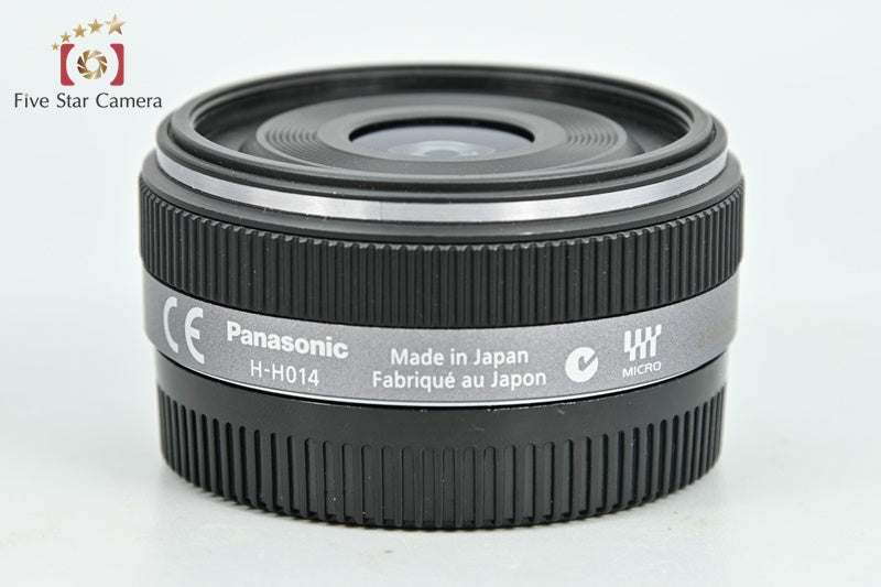 中古】Panasonic パナソニック LUMIX G 14mm f/2.5 ASPH. H-H014