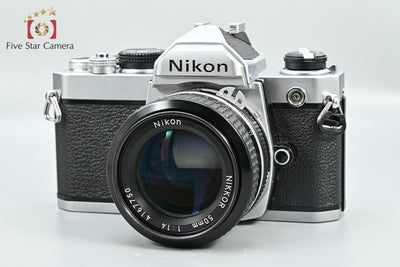 【中古】Nikon ニコン FM シルバー + Ai NIKKOR 50mm f/1.4