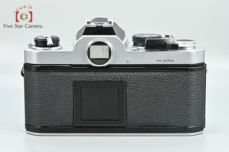 中古】Nikon ニコン FM シルバー + Ai NIKKOR 50mm f/1.4 – Five Star