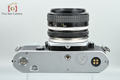 【中古】Nikon ニコン FM シルバー + Ai NIKKOR 50mm f/1.4