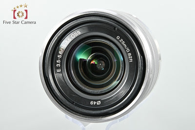【中古】SONY ソニー E 18-55mm f/3.5-5.6 OSS SEL1855 シルバー