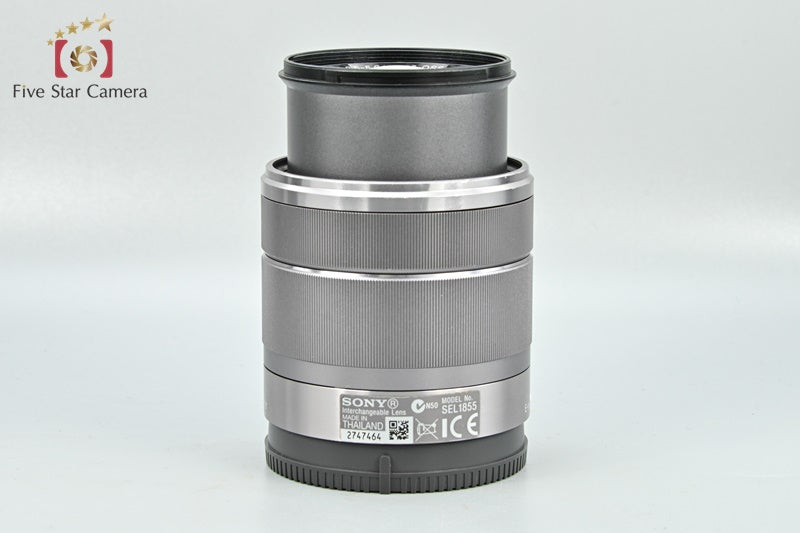 中古】SONY ソニー E 18-55mm f/3.5-5.6 OSS SEL1855 シルバー – Five
