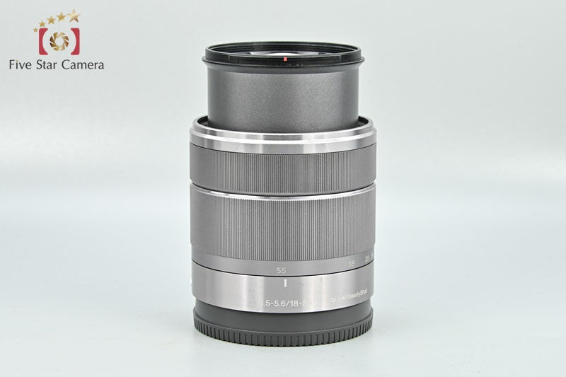 中古】SONY ソニー E 18-55mm f/3.5-5.6 OSS SEL1855 シルバー – Five
