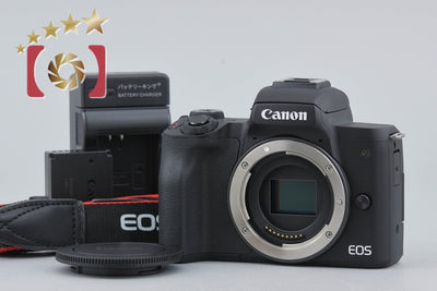 [Used] Canon EOS Kiss M Black Mirrorless Interchangeable Lens Camera