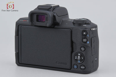 [Used] Canon EOS Kiss M Black Mirrorless Interchangeable Lens Camera