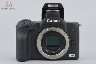 [Used] Canon EOS Kiss M Black Mirrorless Interchangeable Lens Camera