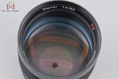 【中古】CONTAX コンタックス Carl Zeiss Planar 85mm f/1.4 T* AEG