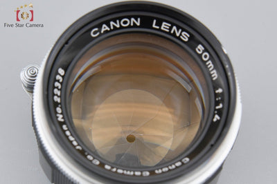 [Used] Canon 50mm f/1.4 L39 Leica Screw Mount
