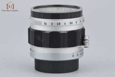 [Used] Canon 50mm f/1.4 L39 Leica Screw Mount