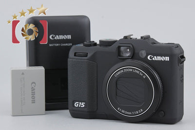 中古】Canon キヤノン PowerShot G15 コンパクトデジタルカメラ – Five 