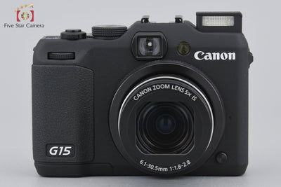 [Used] Canon PowerShot G15 Compact Digital Camera