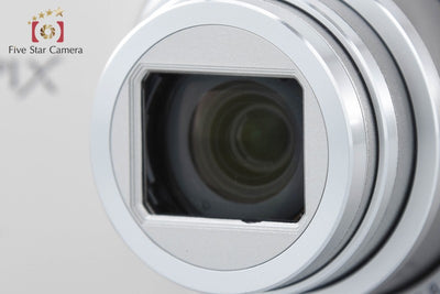 [Used] Nikon COOLPIX S6200 Platinum Silver Compact Digital Camera with Original Box