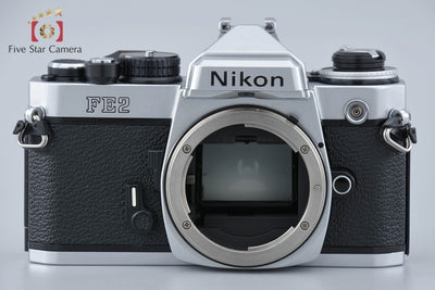 【Used】Nikon FE2 Silver Film SLR Camera