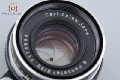 [Used] Carl Zeiss Jena Pancolar 50mm f/2 Exakta Mount