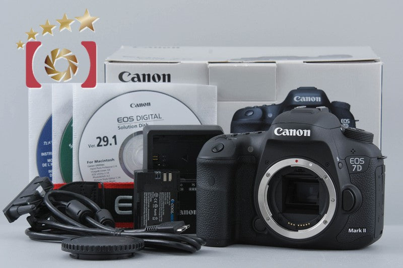 [Used] Canon EOS 7D Mark II Digital SLR Camera, Low Shutter Count, With Original Box