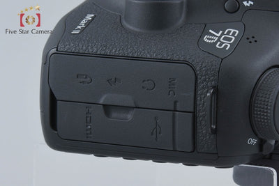 [Used] Canon EOS 7D Mark II Digital SLR Camera, Low Shutter Count, With Original Box