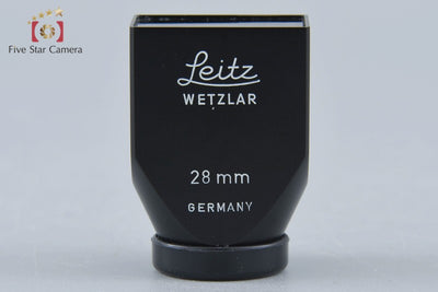 Used] Leica 28mm Viewfinder 12007 Black with Original Box