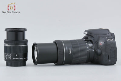[Used] Canon EOS Kiss X9i Double Zoom Kit