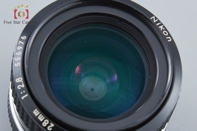 [Used] Nikon Ai NIKKOR 28mm f/2.8