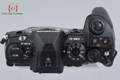[Used] OLYMPUS OM-D E-M1 Mark II Black Mirrorless Interchangeable Lens Camera