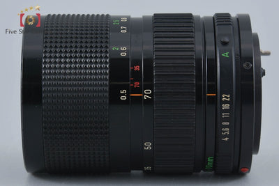 [Used] Canon New FD 35-70mm f/4