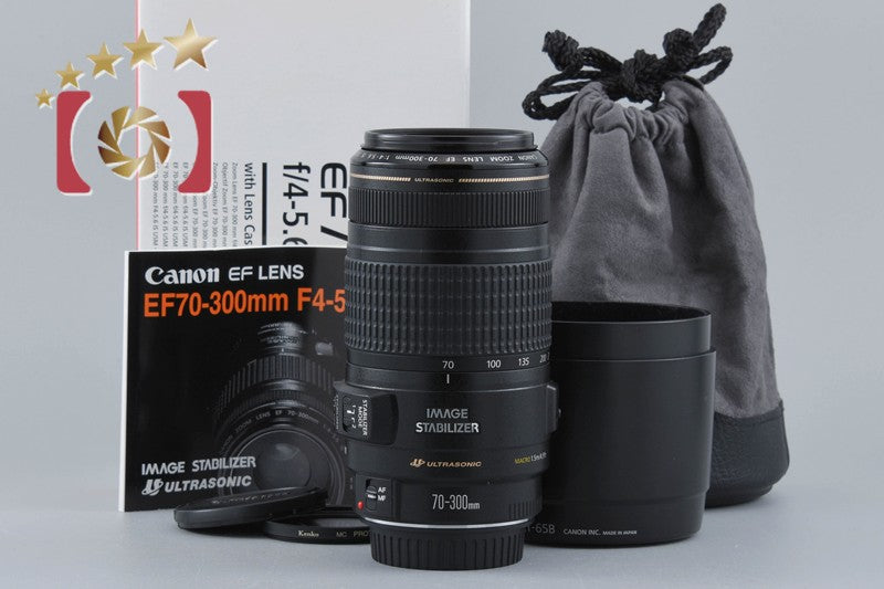 [Used] Canon EF 70-300mm f/4-5.6 IS USM with original box