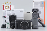 [Used] SONY VLOGCAM ZV-1M2G Shooting Grip Kit Black with Original Box