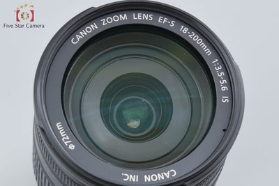 [Used] Canon EF-S 18-200mm f/3.5-5.6 IS