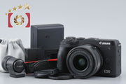 [Used] Canon EOS M6 Mark II Black + EF-M 15-45mm f/3.5-6.3 IS STM