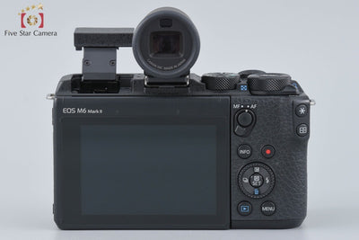 [Used] Canon EOS M6 Mark II Black + EF-M 15-45mm f/3.5-6.3 IS STM
