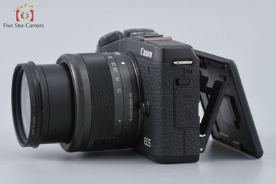 [Used] Canon EOS M6 Mark II Black + EF-M 15-45mm f/3.5-6.3 IS STM