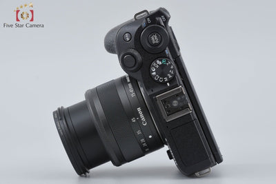 [Used] Canon EOS M6 Mark II Black + EF-M 15-45mm f/3.5-6.3 IS STM
