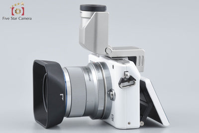 [Used] OLYMPUS PEN Lite E-PL3 White + M.ZUIKO DIGITAL 45mm f/1.8 Low Shutter Count