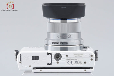 [Used] OLYMPUS PEN Lite E-PL3 White + M.ZUIKO DIGITAL 45mm f/1.8 Low Shutter Count
