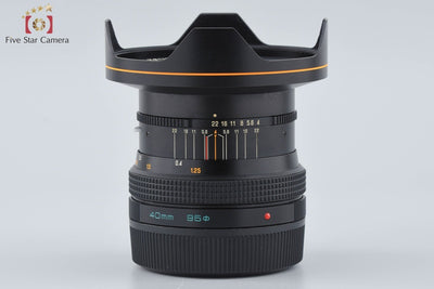 【中古】ZENZA BRONICA ゼンザブロニカ ZENZANON-S 40mm f/4 SQ用 2025.12月 オーバーホール済み