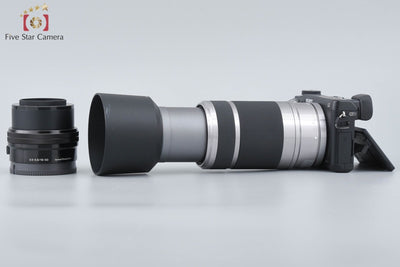 [Used] SONY Sony α NEX-6 Double Zoom Lens Kit Black with Original Box