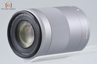 [Used] Canon EF-M 55-200mm f/4.5-6.3 IS STM Silver