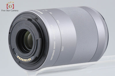 [Used] Canon EF-M 55-200mm f/4.5-6.3 IS STM Silver